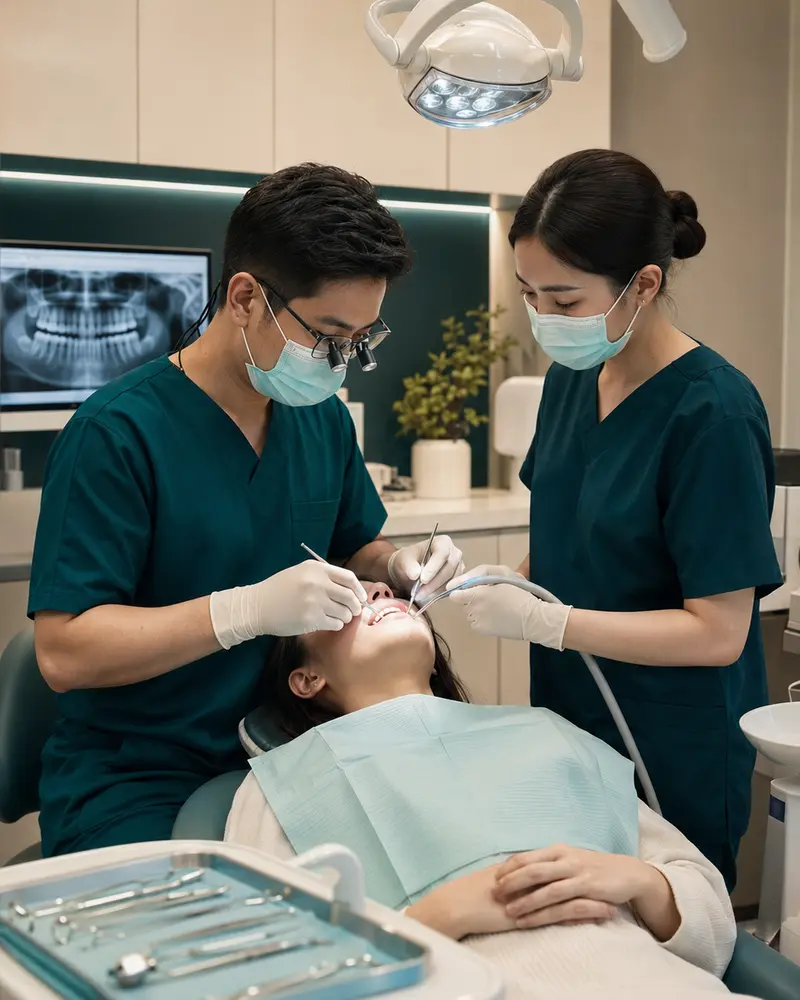 Extraction and minor oral surgery